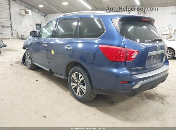 5N1DR2MM4HC648916 2017 NISSAN PATHFINDER Blue Задня ліва чверть