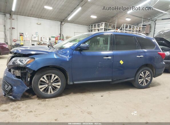 5N1DR2MM4HC648916 2017 NISSAN PATHFINDER Blue Панорамний вид салону 360°