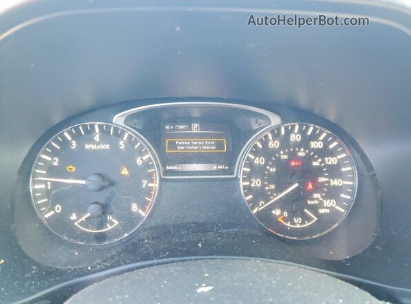 5N1DR2MM4JC652034 2018 NISSAN PATHFINDER Burgundy Instrument cluster view