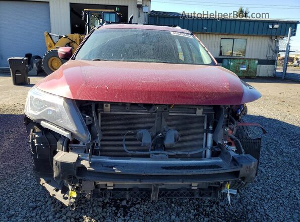 5N1DR2MM4JC652034 2018 NISSAN PATHFINDER Burgundy Front view
