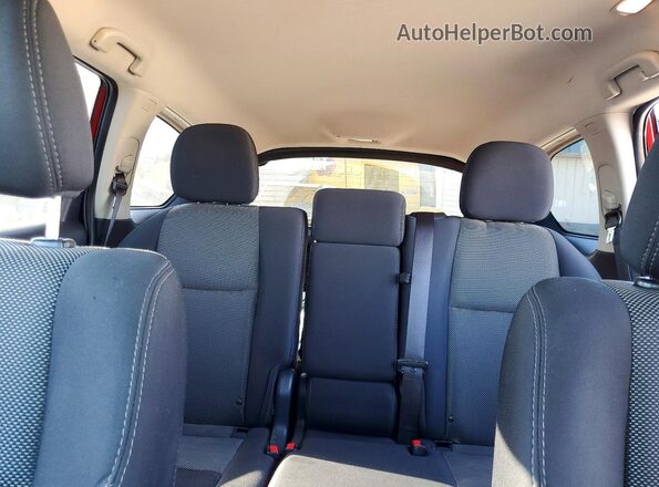5N1DR2MM4JC652034 2018 NISSAN PATHFINDER Burgundy Rear seats view