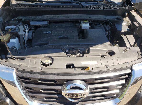 5N1DR2MM4KC587395 2019 NISSAN PATHFINDER Black Rear interior view