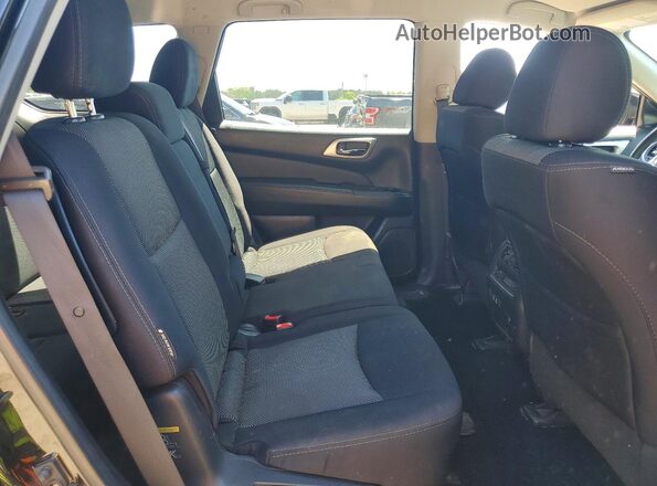 5N1DR2MM4KC587395 2019 NISSAN PATHFINDER Black Rear seats view