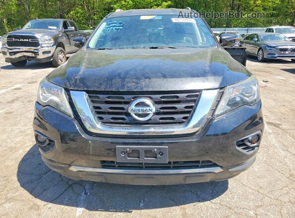 5N1DR2MM4KC587395 2019 NISSAN PATHFINDER Black Front view