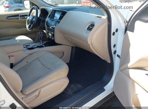 5N1DR2MM5HC660301 2017 NISSAN PATHFINDER White Սալոնի դիմացի տեսք