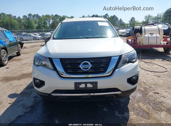 5N1DR2MM5HC660301 2017 NISSAN PATHFINDER White Սարքավորումների վահանակի տեսք