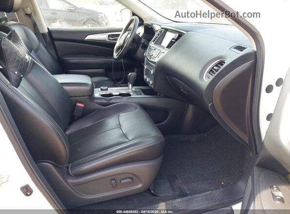 5N1DR2MM6HC659562 2017 NISSAN PATHFINDER White წინა სალონის ხედი
