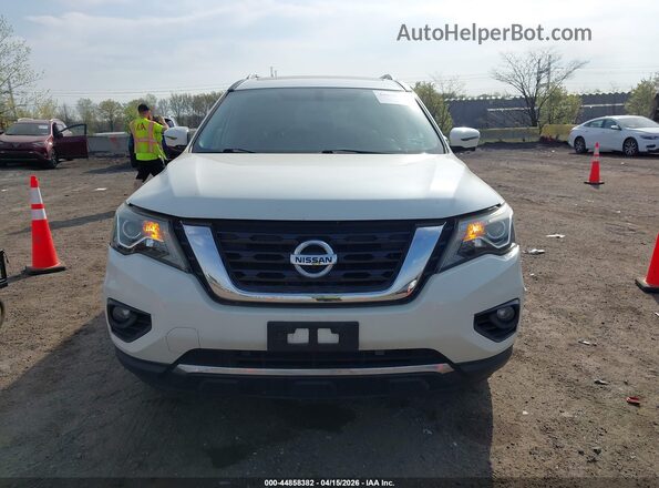 5N1DR2MM6HC659562 2017 NISSAN PATHFINDER White ხელსაწყოთა პანელის ხედი