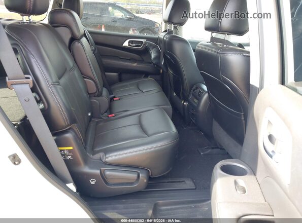 5N1DR2MM6HC659562 2017 NISSAN PATHFINDER White VIN კოდის სტიკერის ხედი