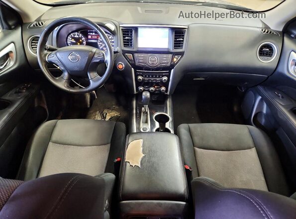 5N1DR2MM6KC598754 2019 NISSAN PATHFINDER Gray Widok deski rozdzielczej