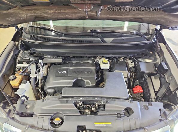 5N1DR2MM6KC598754 2019 NISSAN PATHFINDER Gray Widok komory silnika