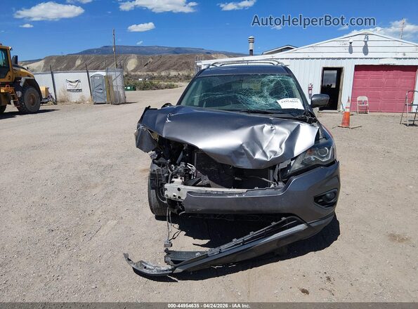 5N1DR2MM7HC619104 2017 NISSAN PATHFINDER Gray Вид панелі приладів