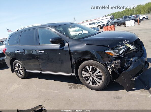 5N1DR2MM8HC913238 2017 NISSAN PATHFINDER Black Vista interior de 360 grados