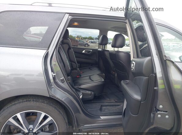 5N1DR2MM8KC640163 2019 NISSAN PATHFINDER Silver VIN կոդի պիտակի տեսք