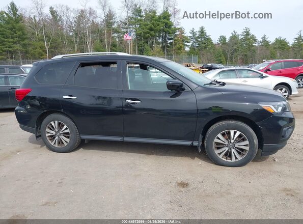 5N1DR2MM9HC908176 2017 NISSAN PATHFINDER Black Սալոնի հետևի տեսք