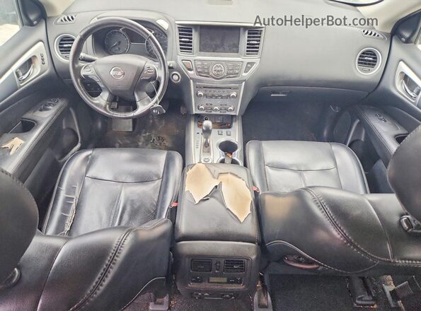 5N1DR2MM9KC623484 2019 NISSAN PATHFINDER Black Vista del salpicadero