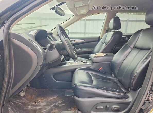 5N1DR2MM9KC623484 2019 NISSAN PATHFINDER Black Vista interior delantera