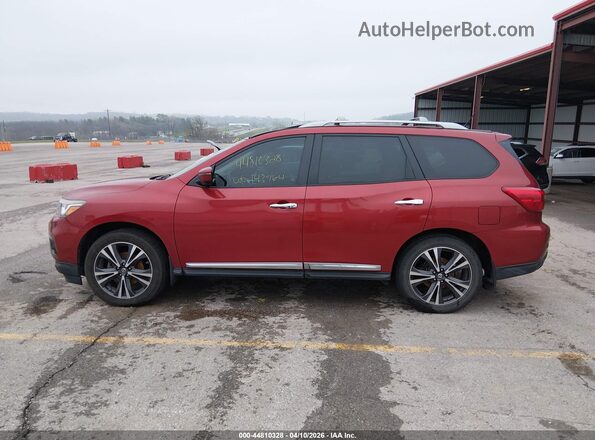 5N1DR2MMXHC602085 2017 NISSAN PATHFINDER Red 
