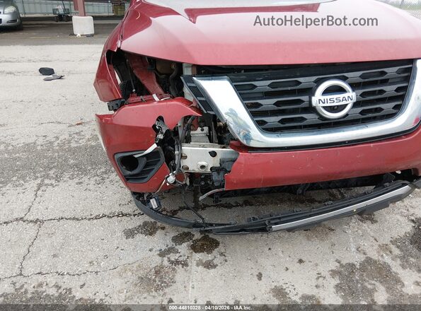 5N1DR2MMXHC602085 2017 NISSAN PATHFINDER Red წინა ხედი