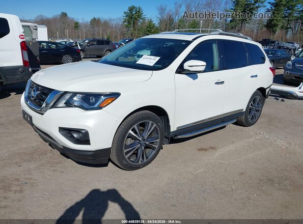 5N1DR2MMXJC647193 2018 NISSAN PATHFINDER White Front left