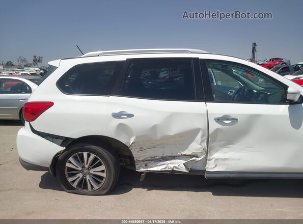 5N1DR2MN0JC638298 2018 NISSAN PATHFINDER White Вид спереду