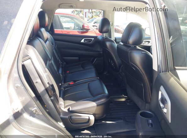 5N1DR2MN0KC610650 2019 NISSAN PATHFINDER Gray Вид наклейки з VIN-кодом