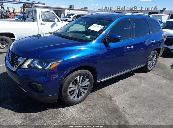 5N1DR2MN0KC651151 2019 NISSAN PATHFINDER Blue Front left