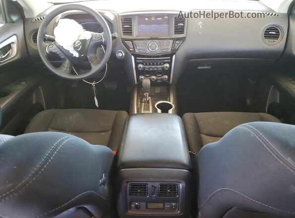 5N1DR2MN2JC619073 2018 NISSAN PATHFINDER Белый Вид панели приборов