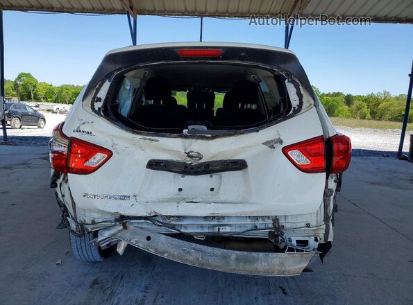 5N1DR2MN2JC619073 2018 NISSAN PATHFINDER Белый Вид сзади