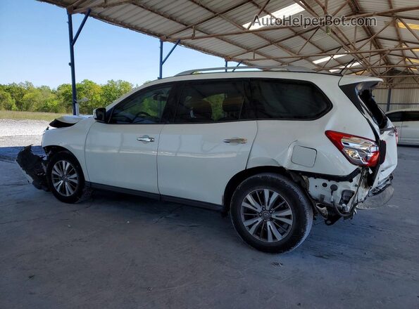 5N1DR2MN2JC619073 2018 NISSAN PATHFINDER Белый Задняя левая четверть