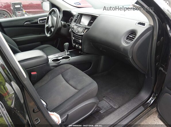 5N1DR2MN2KC630804 2019 NISSAN PATHFINDER Black Front interior view