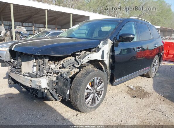 5N1DR2MN3HC624728 2017 NISSAN PATHFINDER Black Przód lewy
