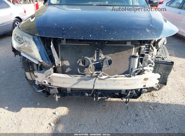 5N1DR2MN3HC624728 2017 NISSAN PATHFINDER Black Widok z przodu
