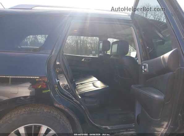 5N1DR2MN3HC624728 2017 NISSAN PATHFINDER Black Widok naklejki z numerem VIN