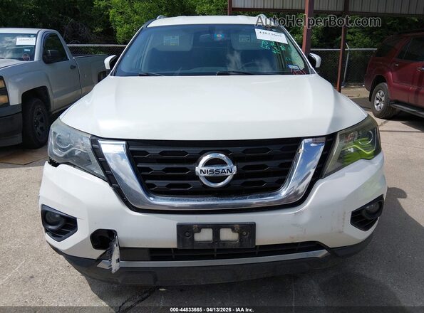 5N1DR2MN4HC670939 2017 NISSAN PATHFINDER White Instrument cluster view