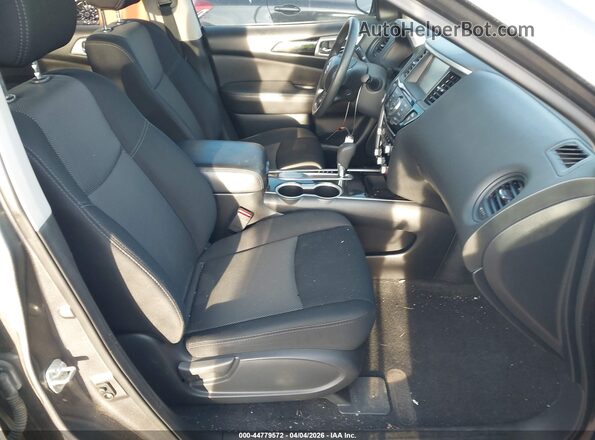 5N1DR2MN4JC641267 2018 NISSAN PATHFINDER Light Blue წინა სალონის ხედი