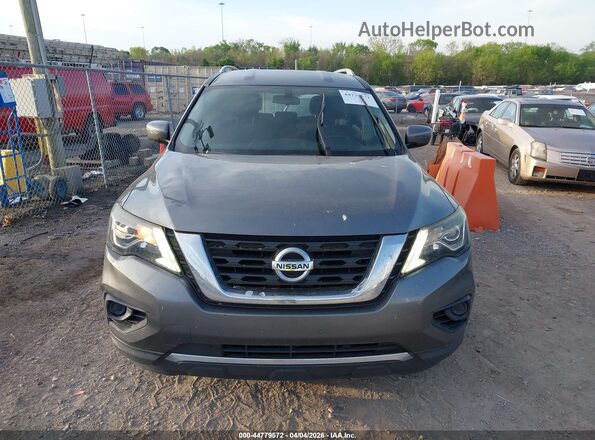 5N1DR2MN4JC641267 2018 NISSAN PATHFINDER Light Blue ხელსაწყოთა პანელის ხედი
