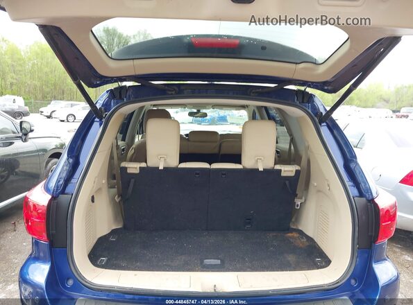 5N1DR2MN5HC603055 2017 NISSAN PATHFINDER Navy 