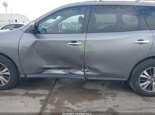 5N1DR2MN5HC626609 2017 NISSAN PATHFINDER Gray წინა ხედი