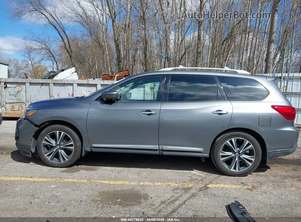 5N1DR2MN5JC656537 2018 NISSAN PATHFINDER Серый Панорамный вид салона 360°