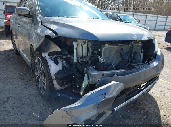 5N1DR2MN5JC656537 2018 NISSAN PATHFINDER Серый Вид спереди