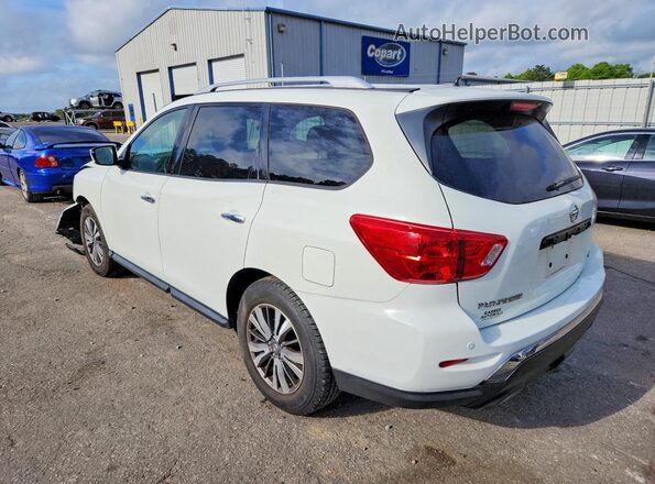 5N1DR2MN6HC664205 2017 NISSAN PATHFINDER White Tył lewy