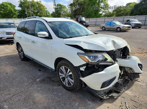 5N1DR2MN6HC664205 2017 NISSAN PATHFINDER White Przód prawy