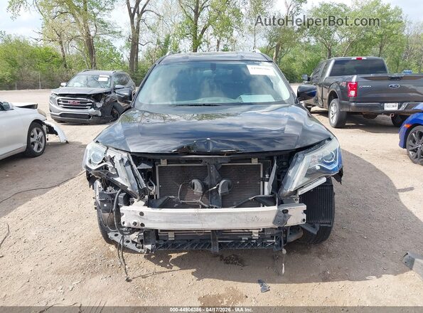 5N1DR2MN6JC622977 2018 NISSAN PATHFINDER Black Widok deski rozdzielczej