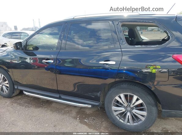 5N1DR2MN6JC622977 2018 NISSAN PATHFINDER Black Widok wnętrza z tyłu