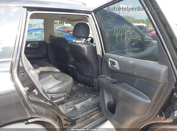 5N1DR2MN6JC622977 2018 NISSAN PATHFINDER Black Widok naklejki z numerem VIN