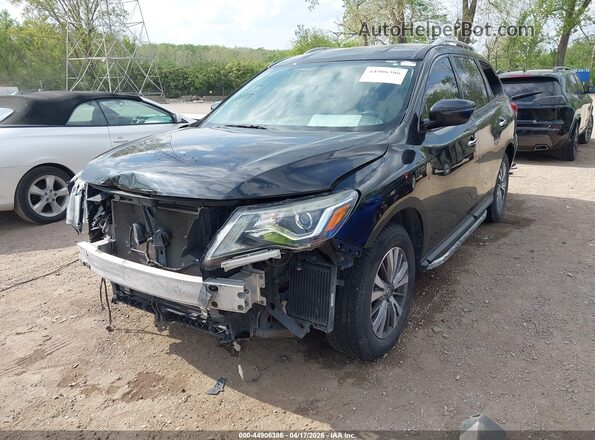 5N1DR2MN6JC622977 2018 NISSAN PATHFINDER Black Widok z przodu