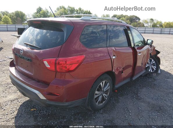 5N1DR2MN6JC666770 2018 NISSAN PATHFINDER Red Rear right