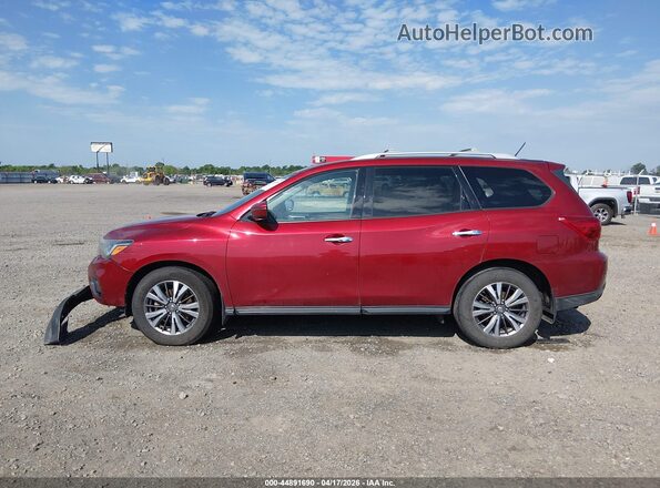 5N1DR2MN6JC666770 2018 NISSAN PATHFINDER Red 360 interior view