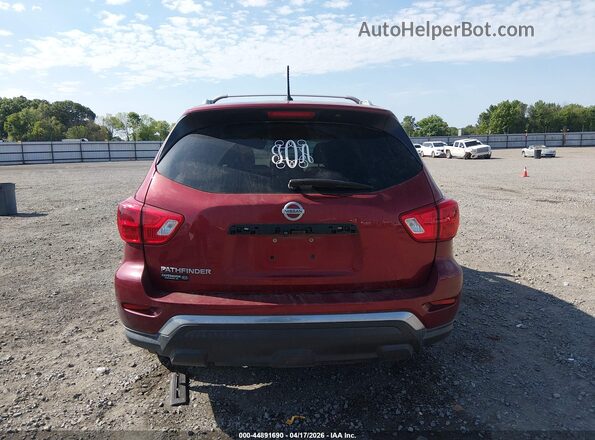 5N1DR2MN6JC666770 2018 NISSAN PATHFINDER Red 